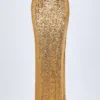 Abaco Embellished Hardware-Detail Strappy Maxi Skirt in Gold Abaco Embellished Hardware-Detail Strappy Maxi Skirt in Gold