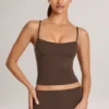 Ailany Modal Scoop-Neck Tank Top in Chocolate Brown Ailany Modal Scoop-Neck Tank Top in Chocolate Brown