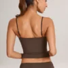 Ailany Modal Scoop-Neck Tank Top in Chocolate Brown Ailany Modal Scoop-Neck Tank Top in Chocolate Brown