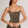 Ailany Modal Scoop-Neck Tank Top in Leopard Print Ailany Modal Scoop-Neck Tank Top in Leopard Print