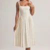 Aireen Modal A-Line Midaxi Dress in Floral Print Aireen Modal A-Line Midaxi Dress in Floral Print
