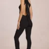 Alira Modal One-Shoulder Jumpsuit in Black Alira Modal One-Shoulder Jumpsuit in Black