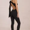 Alira Modal One-Shoulder Jumpsuit in Black Alira Modal One-Shoulder Jumpsuit in Black