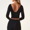 Aliz Modal Twist-Front Mid-Rise Mini Skirt in Black Aliz Modal Twist-Front Mid-Rise Mini Skirt in Black