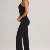 Alouette Modal One-Shoulder Jumpsuit in Black Alouette Modal One-Shoulder Jumpsuit in Black
