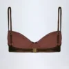 Aluna Underwired Bikini Top in Bronze Aluna Underwired Bikini Top in Bronze