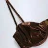 Aluna Underwired Bikini Top in Bronze Aluna Underwired Bikini Top in Bronze