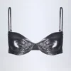 Aluna Underwired Bikini Top in Silver Aluna Underwired Bikini Top in Silver