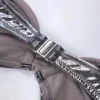Aluna Underwired Bikini Top in Silver Aluna Underwired Bikini Top in Silver