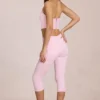 Anessa Mid-Rise Capri Jeans in Blossom Pink Anessa Mid-Rise Capri Jeans in Blossom Pink