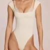Arlen Modal Bodysuit in Ivory Arlen Modal Bodysuit in Ivory
