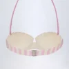 Ascona Underwired Halterneck Balconette Bikini Top in Mauve Stripe Ascona Underwired Halterneck Balconette Bikini Top in Mauve Stripe