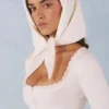 Aviana Knit Headscarf in Ivory Aviana Knit Headscarf in Ivory