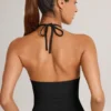Aviora Modal Halterneck Top in Black Aviora Modal Halterneck Top in Black