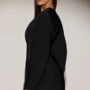 Azelie Single-Breasted Blazer Mini Dress in Black Azelie Single-Breasted Blazer Mini Dress in Black