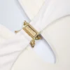 Bahari Cut-Out Hardware-Detail Swimsuit in White Bahari Cut-Out Hardware-Detail Swimsuit in White