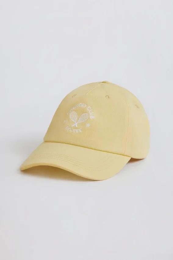 Baseball Cap in Lemon Baseball Cap in Lemon