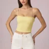 Beata High-Waist A-Line Shorts in Ecru Wash Beata High-Waist A-Line Shorts in Ecru Wash