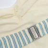 Biarritz Cut-Out Halterneck Swimsuit in Teal Double Stripe Biarritz Cut-Out Halterneck Swimsuit in Teal Double Stripe