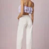 Bobbi Mid-Rise Barrel-Leg Jeans in Ecru Wash Bobbi Mid-Rise Barrel-Leg Jeans in Ecru Wash