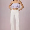 Bobbi Mid-Rise Barrel-Leg Jeans in Ecru Wash Bobbi Mid-Rise Barrel-Leg Jeans in Ecru Wash