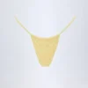 Bosa Broderie Anglaise Drawstring Bikini Bottoms in Lemon Yellow Bosa Broderie Anglaise Drawstring Bikini Bottoms in Lemon Yellow