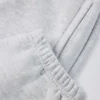 Brushed Cotton Jersey Mid-Rise Relaxed Joggers in Grey Marl Brushed Cotton Jersey Mid-Rise Relaxed Joggers in Grey Marl