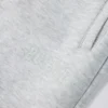 Brushed Cotton Jersey Mid-Rise Relaxed Joggers in Grey Marl Brushed Cotton Jersey Mid-Rise Relaxed Joggers in Grey Marl