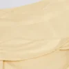 Brushed Jersey Crossover Mini Skort in Lemon Marl Brushed Jersey Crossover Mini Skort in Lemon Marl