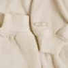 Brushed Jersey Hooded Cropped Shrug in Ecru Brushed Jersey Hooded Cropped Shrug in Ecru
