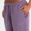 Brushed Jersey Mid-Rise Relaxed Joggers in Dusk Brushed Jersey Mid-Rise Relaxed Joggers in Dusk