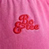 Brushed Jersey Oversized Joggers in Hot Pink Brushed Jersey Oversized Joggers in Hot Pink