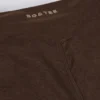 Brushed Jersey Ruched Flared Trousers in Pecan Marl Brushed Jersey Ruched Flared Trousers in Pecan Marl