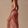 Caicos Cut-Out Halterneck Maxi Dress in Paisley Print Caicos Cut-Out Halterneck Maxi Dress in Paisley Print