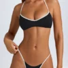 Camogli Thong Bikini Bottoms in Black Camogli Thong Bikini Bottoms in Black