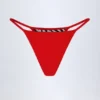 Camogli Thong Bikini Bottoms in Zebra Print Camogli Thong Bikini Bottoms in Zebra Print