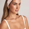 Candy Modal Ribbed Headband in Stripe Print Candy Modal Ribbed Headband in Stripe Print
