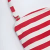 Cascais Multiway Bikini Top in Cherry Red Stripe Cascais Multiway Bikini Top in Cherry Red Stripe
