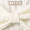 Corduroy Bow Makeup Bag in Ivory Corduroy Bow Makeup Bag in Ivory
