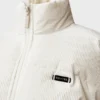 Corduroy Quilted Puffer Jacket in Ivory Corduroy Quilted Puffer Jacket in Ivory