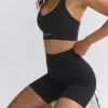 Define Luxe High-Waist Biker Shorts in Black Define Luxe High-Waist Biker Shorts in Black