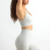 Define Luxe High-Waist Biker Shorts in Fog Define Luxe High-Waist Biker Shorts in Fog