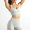 Define Luxe High-Waist Biker Shorts in Fog Define Luxe High-Waist Biker Shorts in Fog