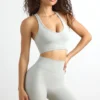 Define Luxe High-Waist Biker Shorts in Fog Define Luxe High-Waist Biker Shorts in Fog