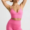 Define Luxe High-Waist Mini Shorts in Hot Pink Define Luxe High-Waist Mini Shorts in Hot Pink