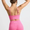 Define Luxe High-Waist Mini Shorts in Hot Pink Define Luxe High-Waist Mini Shorts in Hot Pink