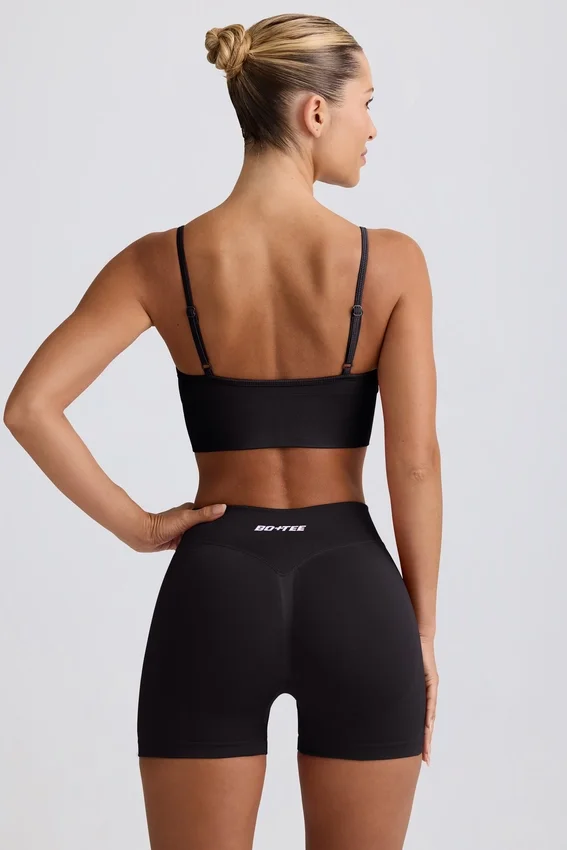 Define Luxe Mini Shorts in Black Define Luxe Mini Shorts in Black