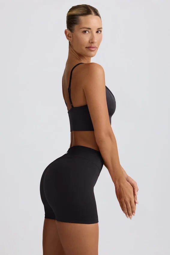 Define Luxe Mini Shorts in Black Define Luxe Mini Shorts in Black