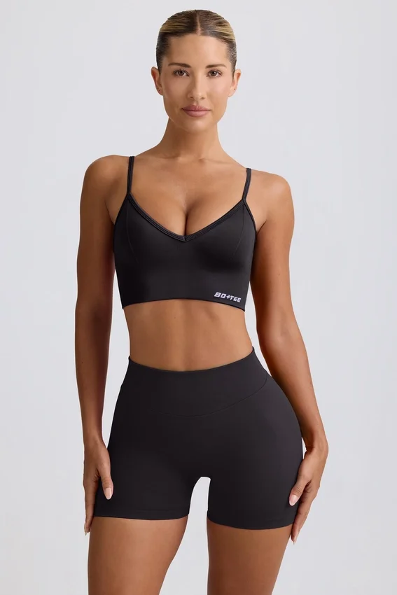 Define Luxe Mini Shorts in Black Define Luxe Mini Shorts in Black