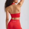 Define Luxe Mini Shorts in Poppy Red Define Luxe Mini Shorts in Poppy Red